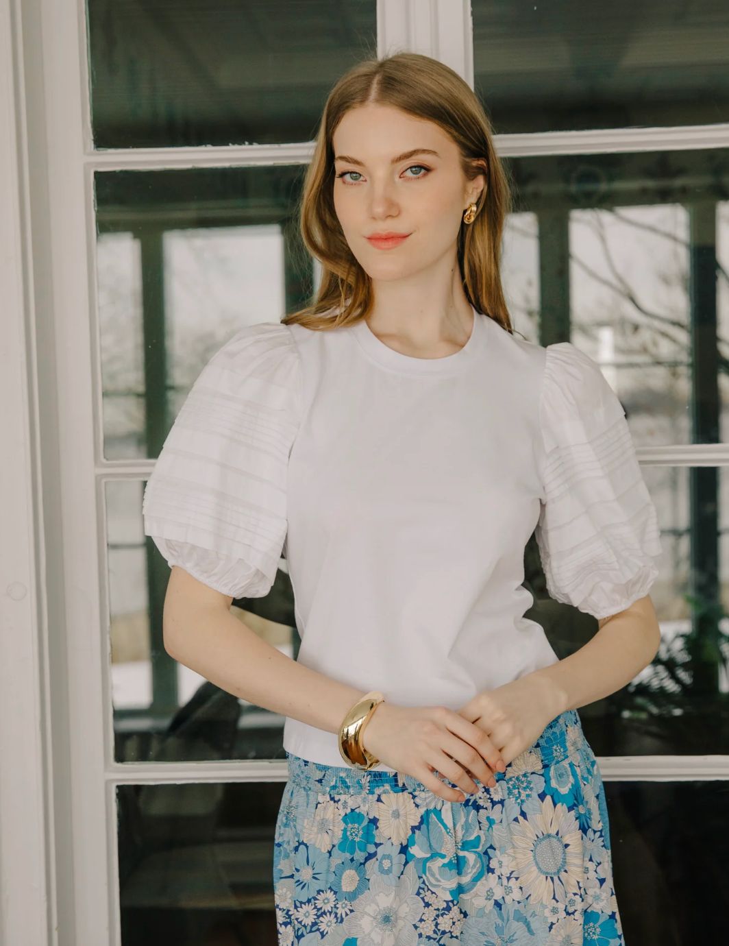 Love The Label Dylan Tee in Bright White