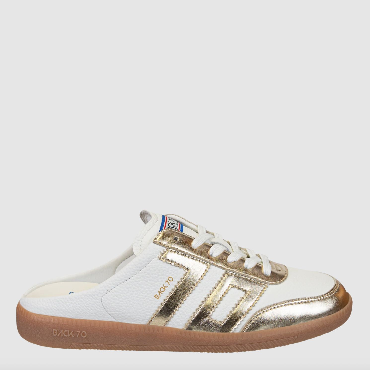 Back 70 Easter Sneaker in Metallic Gold