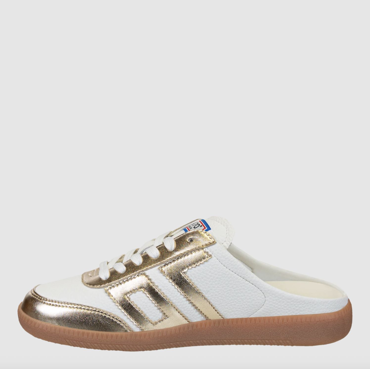 Back 70 Easter Sneaker in Metallic Gold