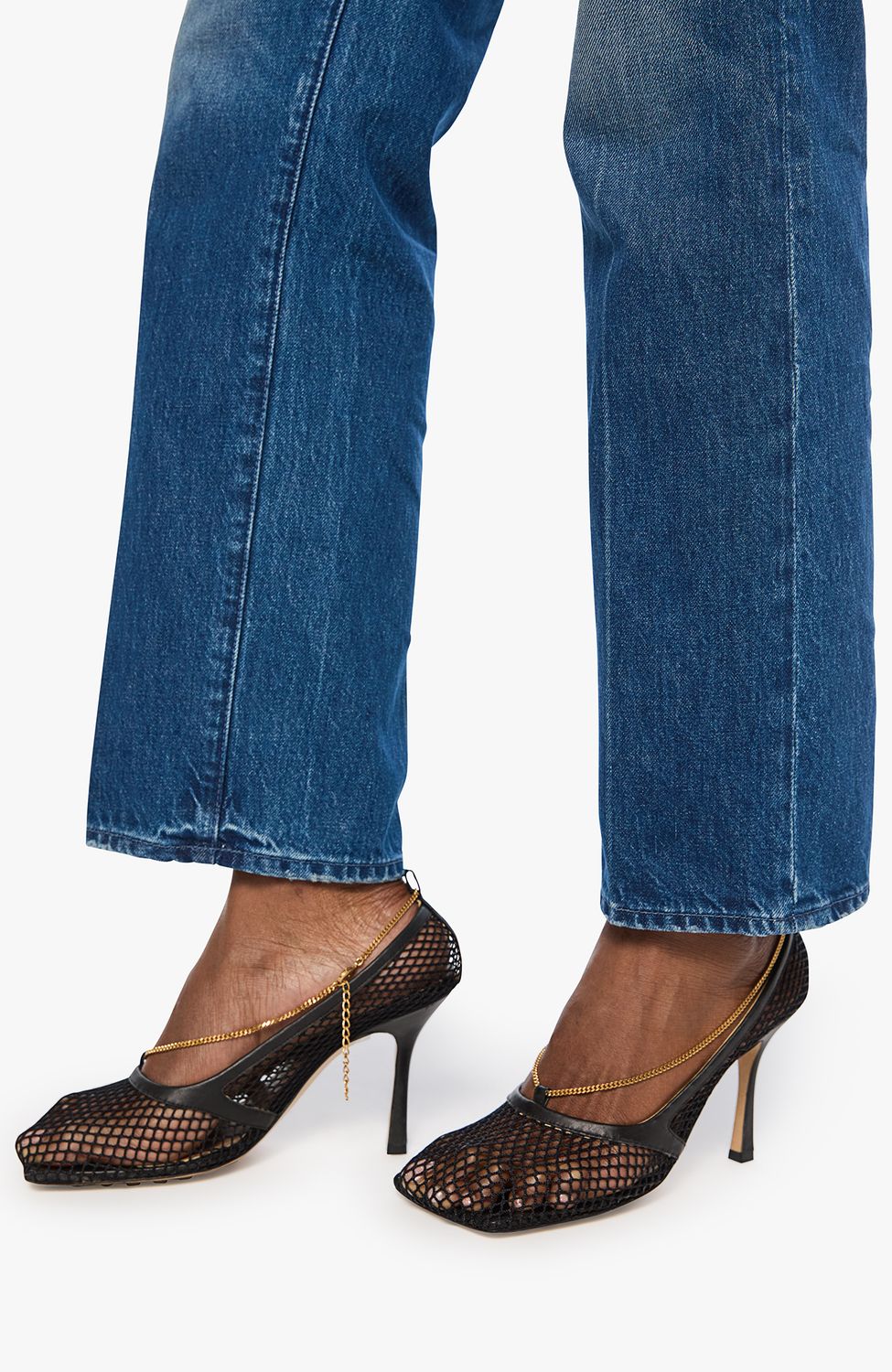 Mother Mid Rise Rambler Skimp in Call Me Wild