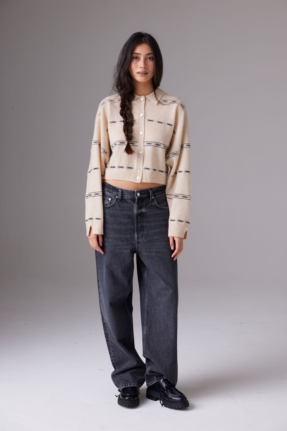 Colorush Alba Embroidered Cardigan