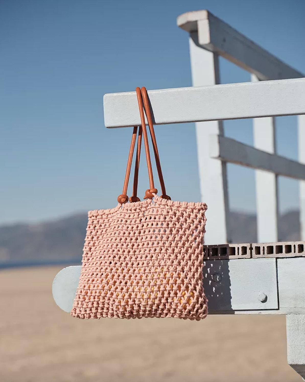 Clare V Sandy Tote in Blush