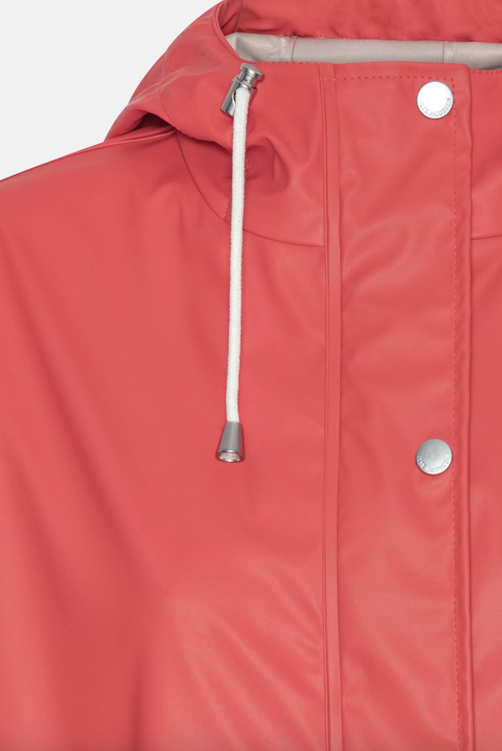 Ilse Jacobsen Short Rain Jacket in Baked Apple
