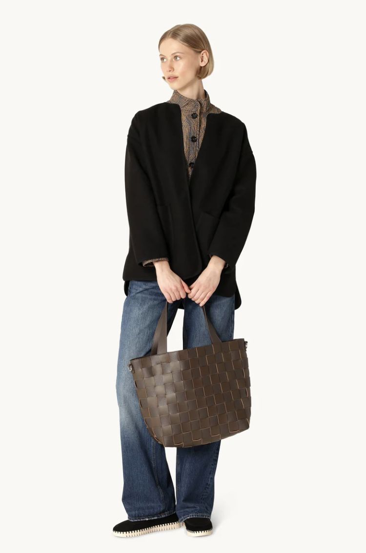 Ilse Jacobsen Braided Crossbody Shopper