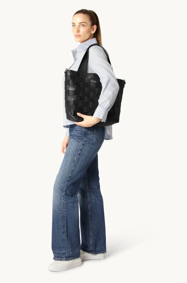 Ilse Jacobsen Braided Crossbody Shopper
