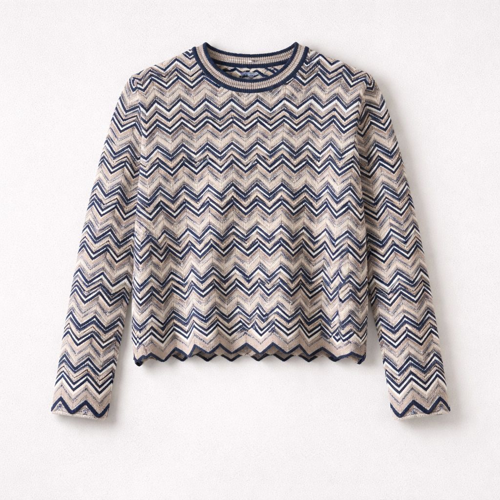 Maria Pavan Chevron Top