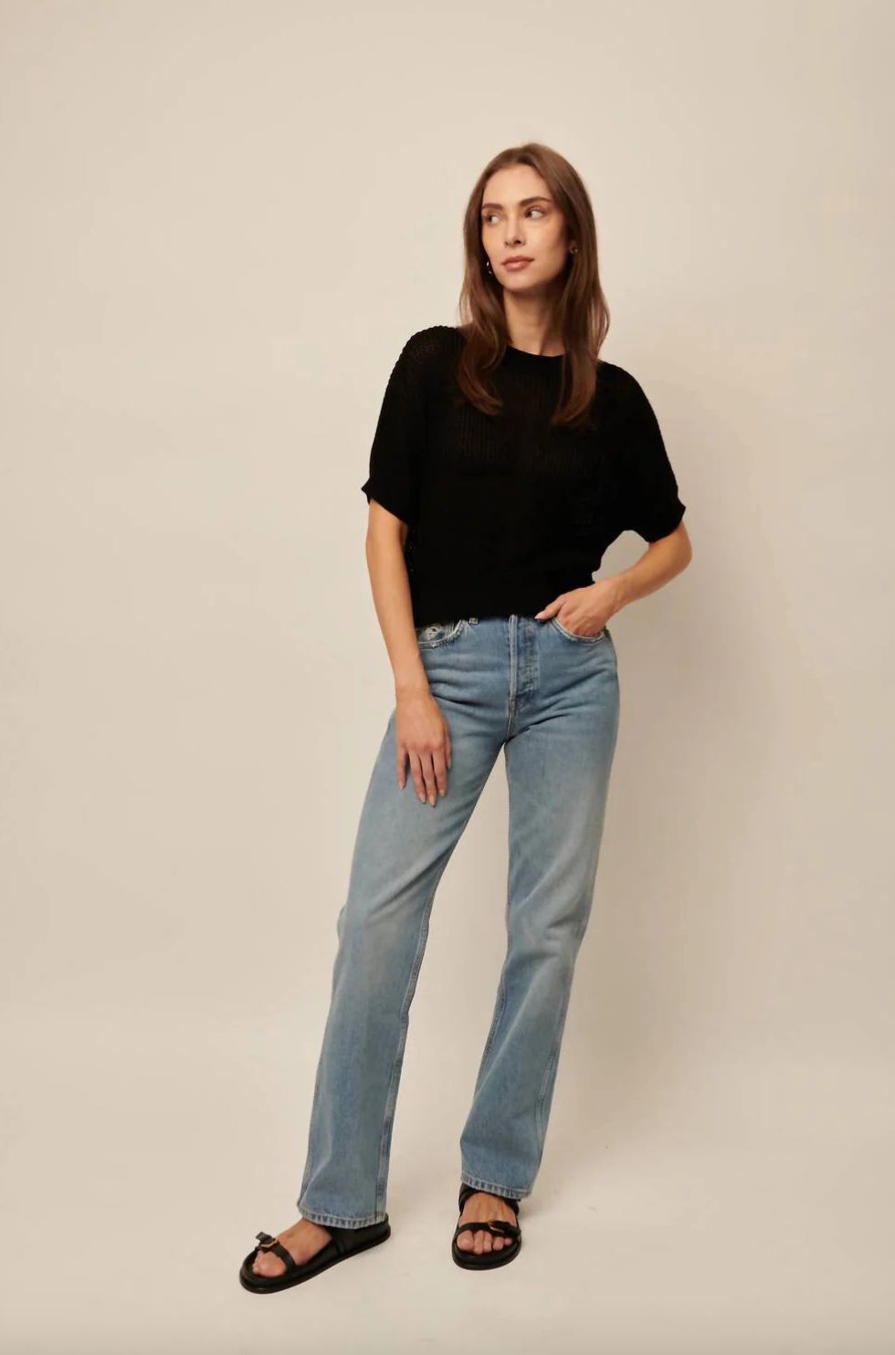 Line Emersyn Sweater in Caviar
