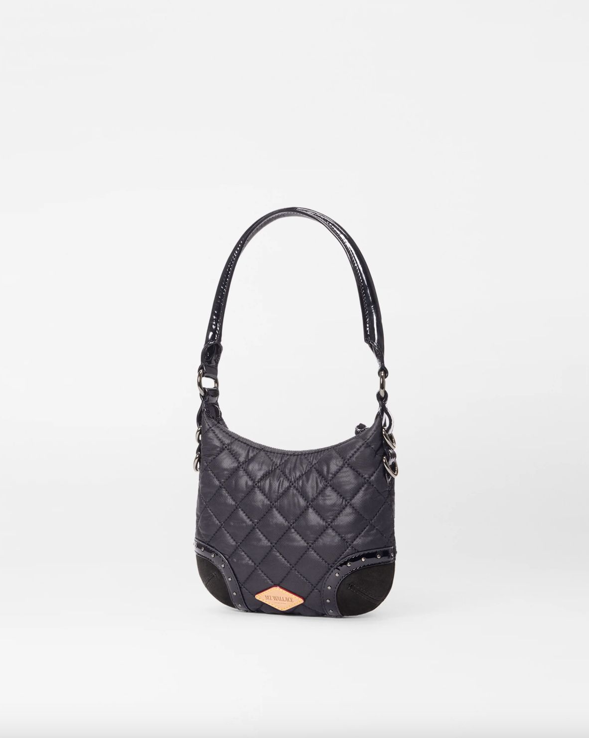 MZ Wallace Mini Stud Crosby Sienna Bag