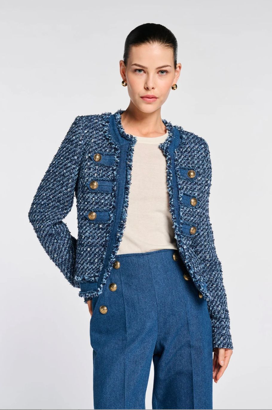 Weill Denim and Tweed Jacket