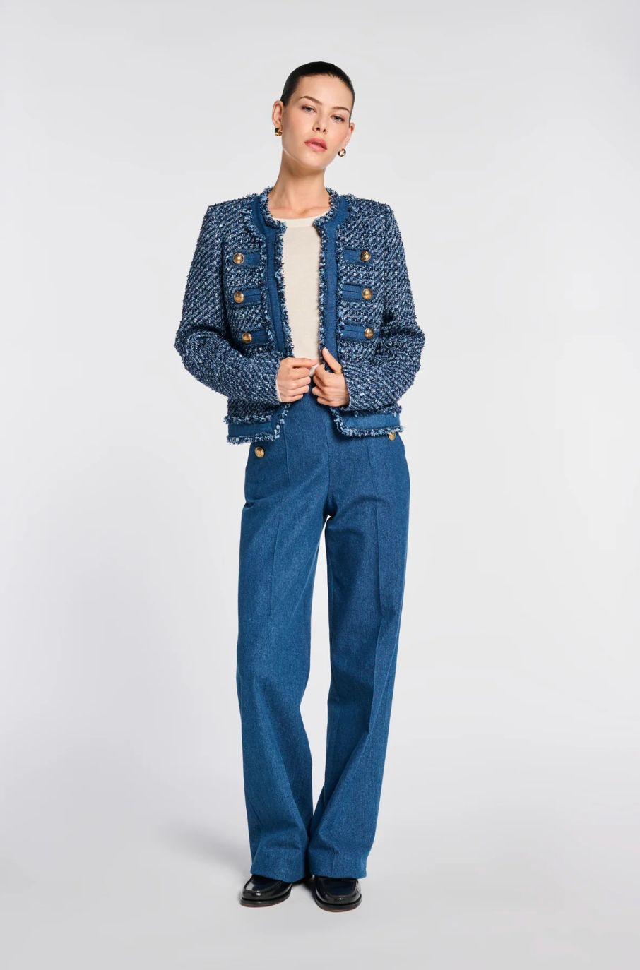 Weill Denim and Tweed Jacket