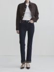 DL1961 Halle Straight High Rise Jean in Harvest Moon, Color: Harvest Moon, Size: 24