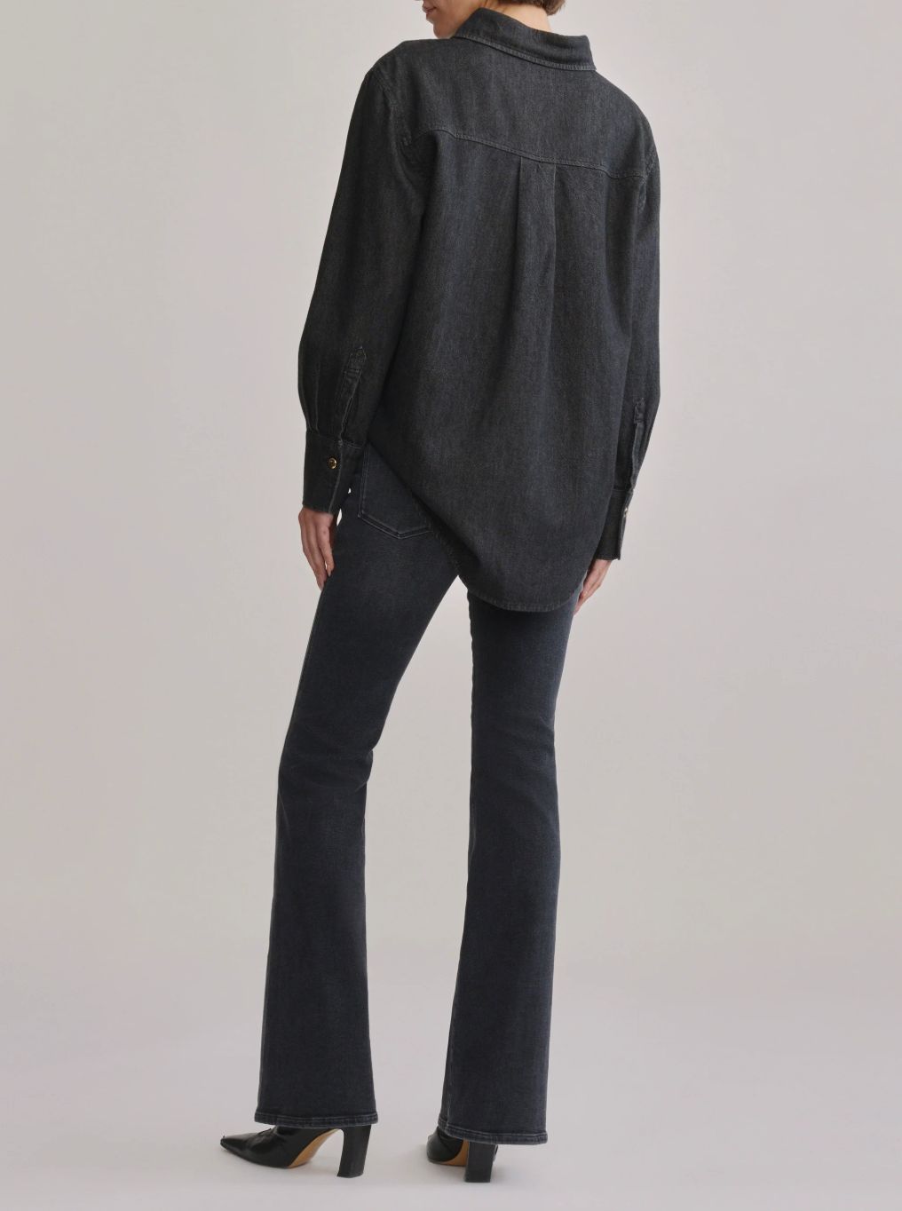 DL1961 Bridget Boot Cut High Rise Jean in Nightshade