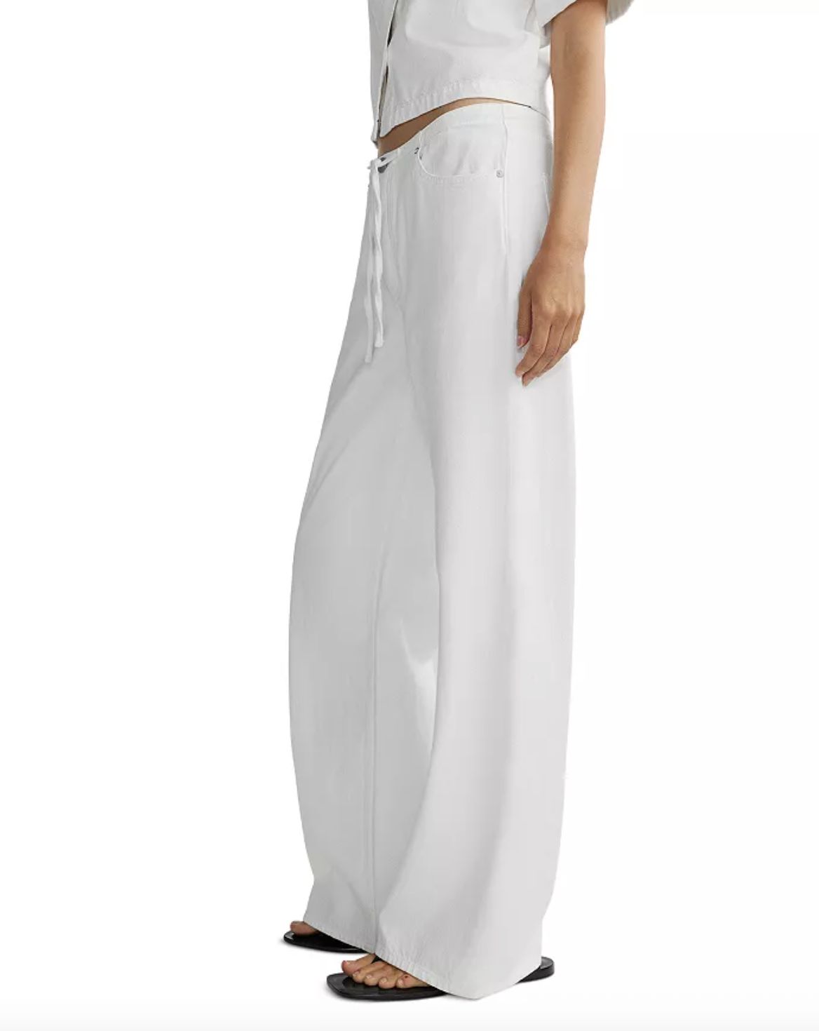 DL1961 Sienna Low Slung White Jean in Aura