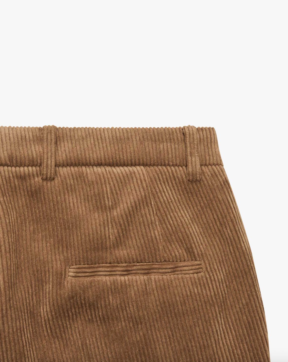Cambio Krystal Corduroy Pant in Golden Brown