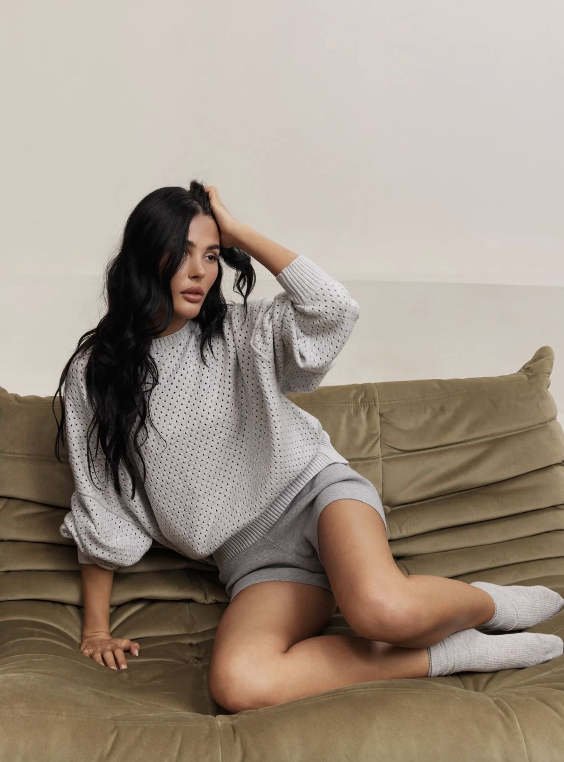 Lune Olly Crochet Sweater