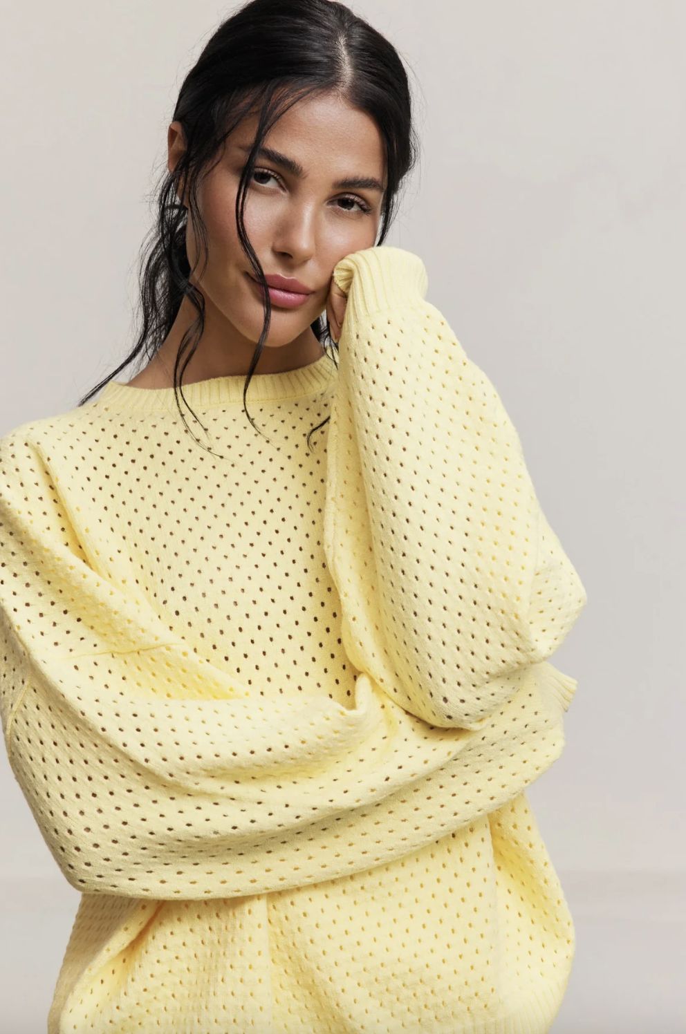 Lune Olly Crochet Sweater