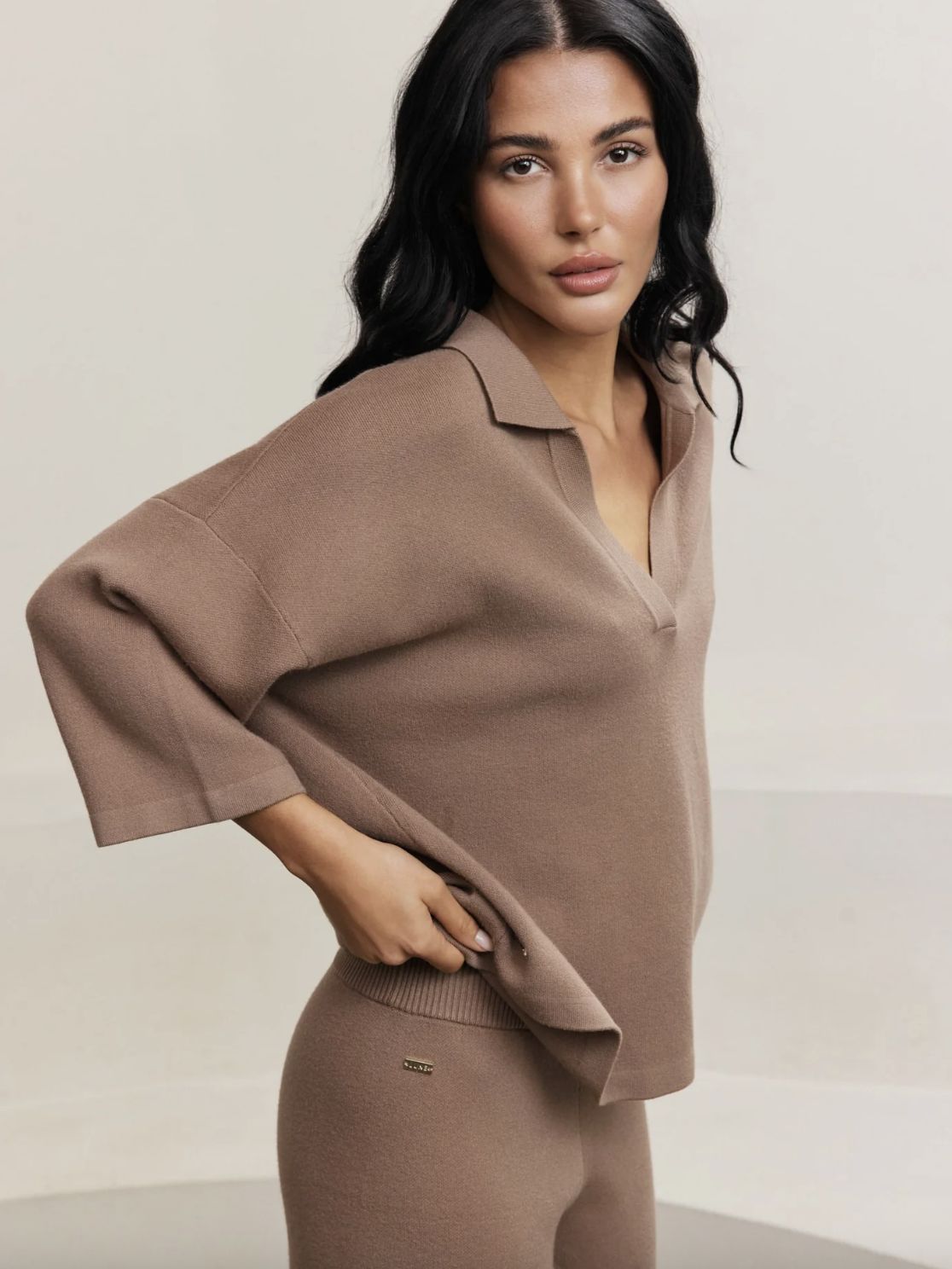 Lune Olly V-Neck Top