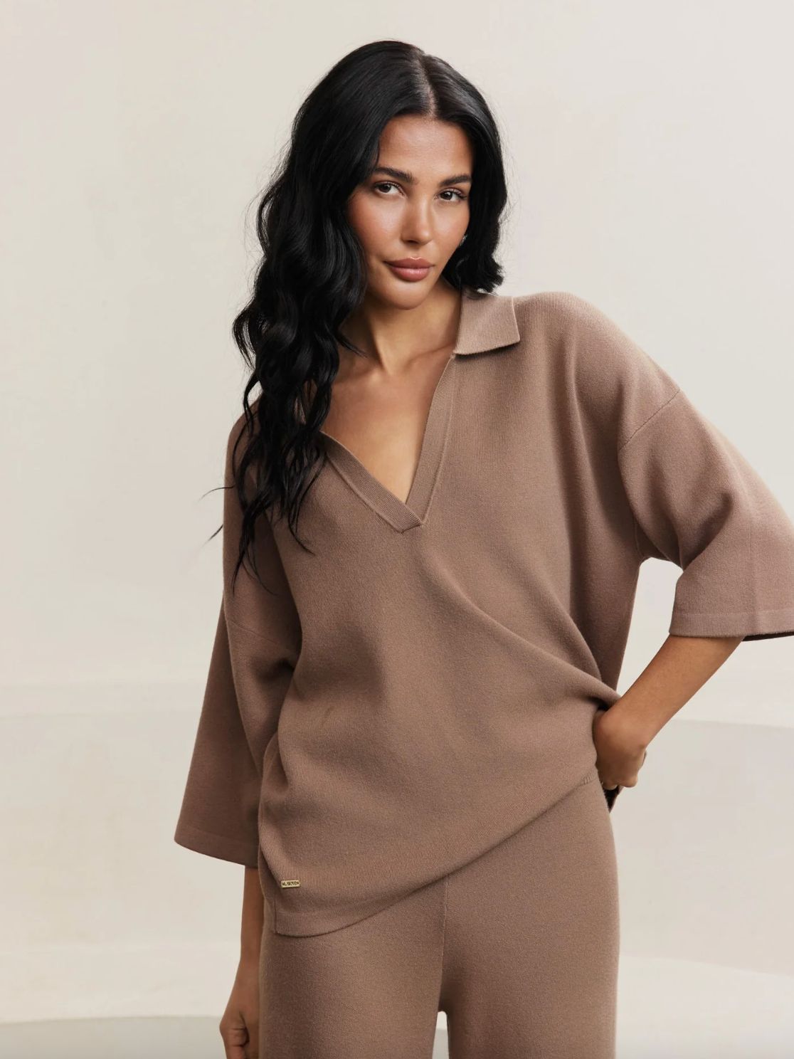 Lune Olly V-Neck Top