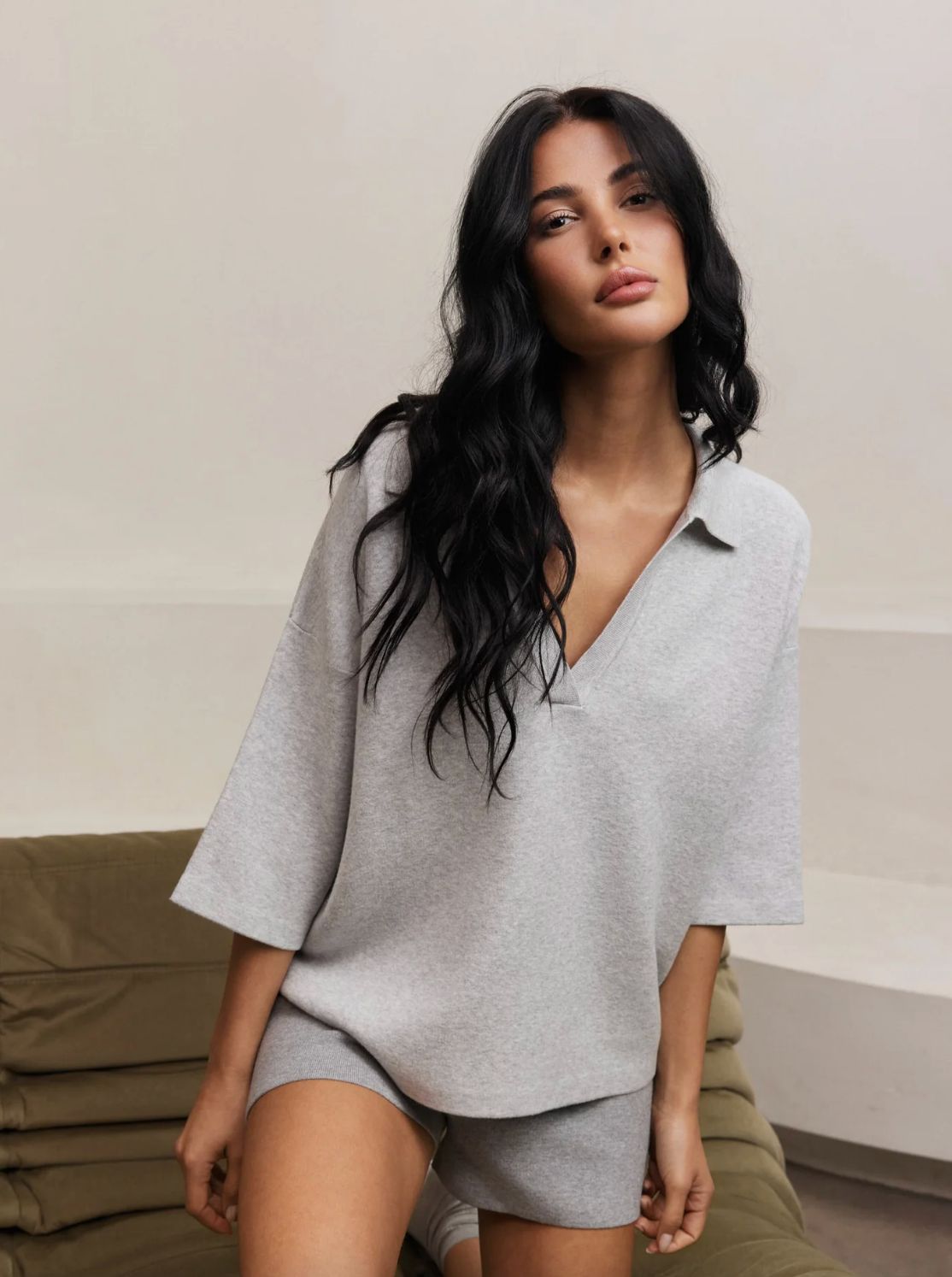Lune Olly V-Neck Top