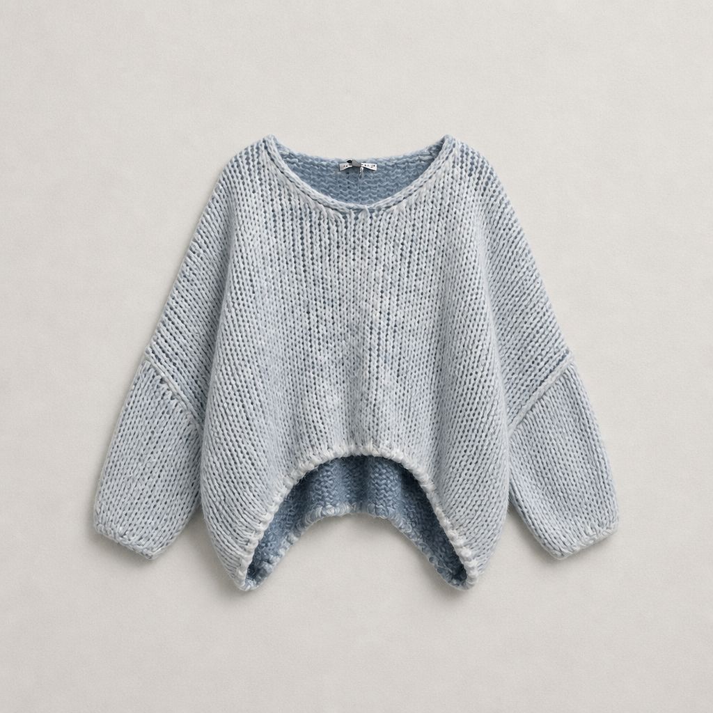 Tempo Chunky V-Neck Sweater