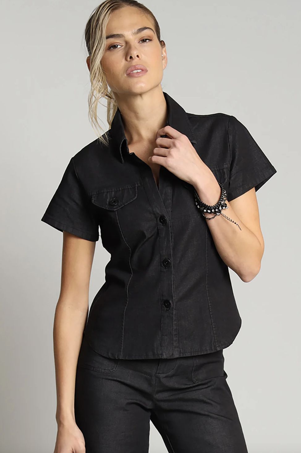 Lola + Sophie Denim Shirt