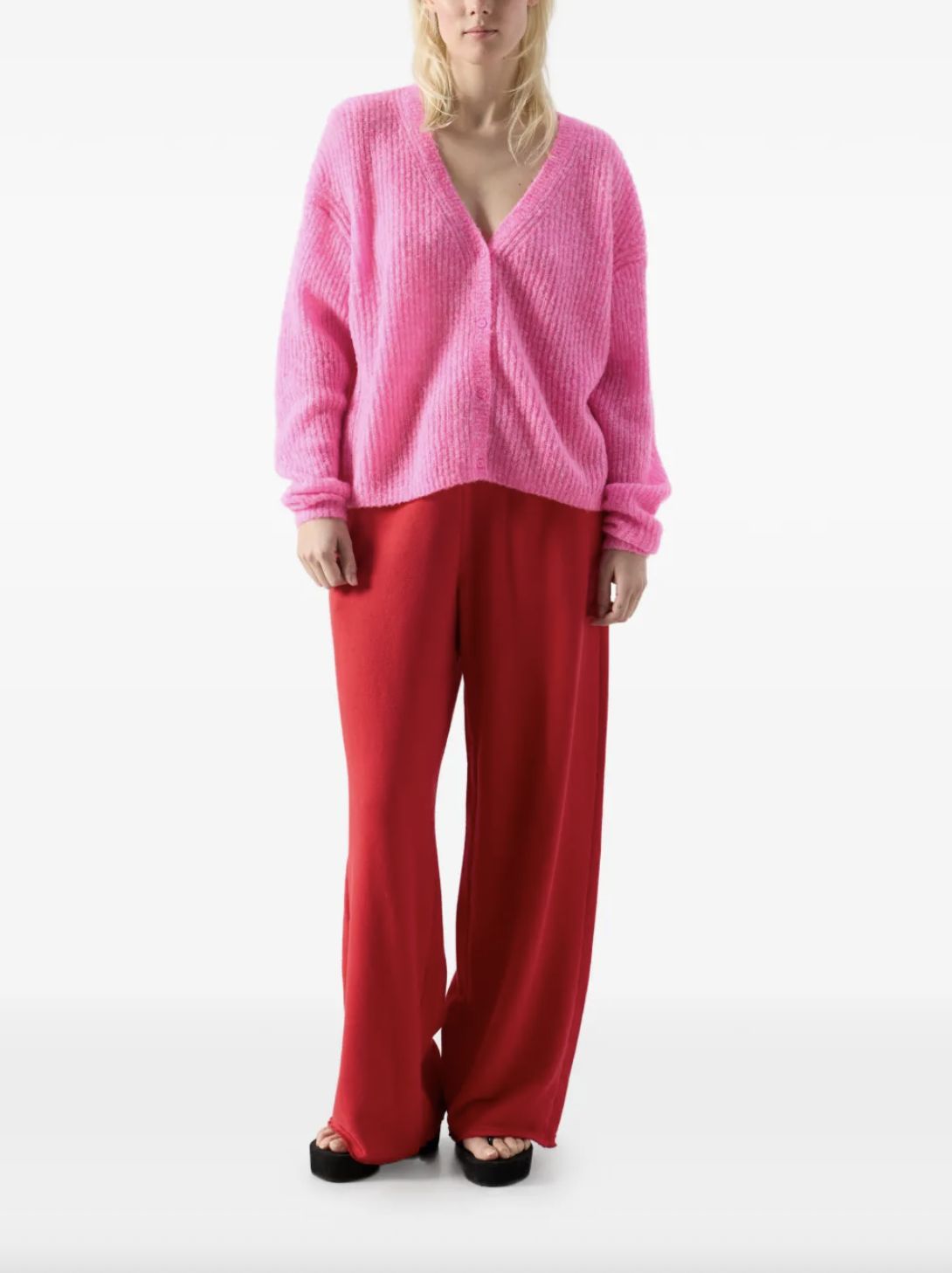 American Vintage Nuggy V-Neck Cardigan