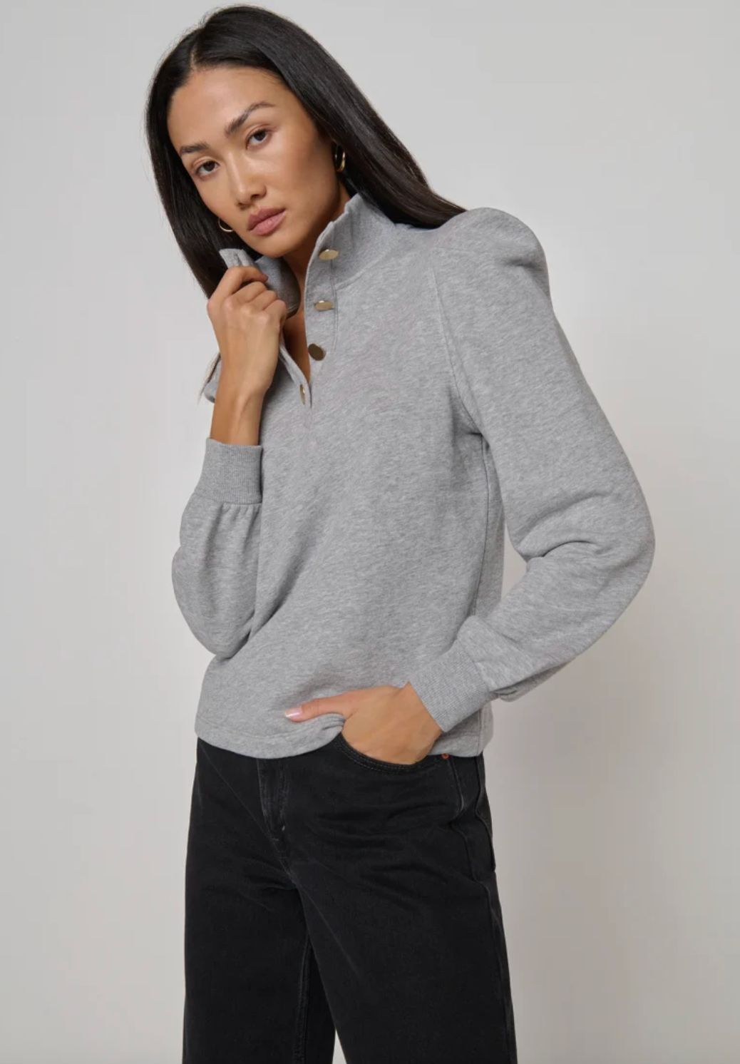 Nation Jessie Sweatshirt Heather Grey