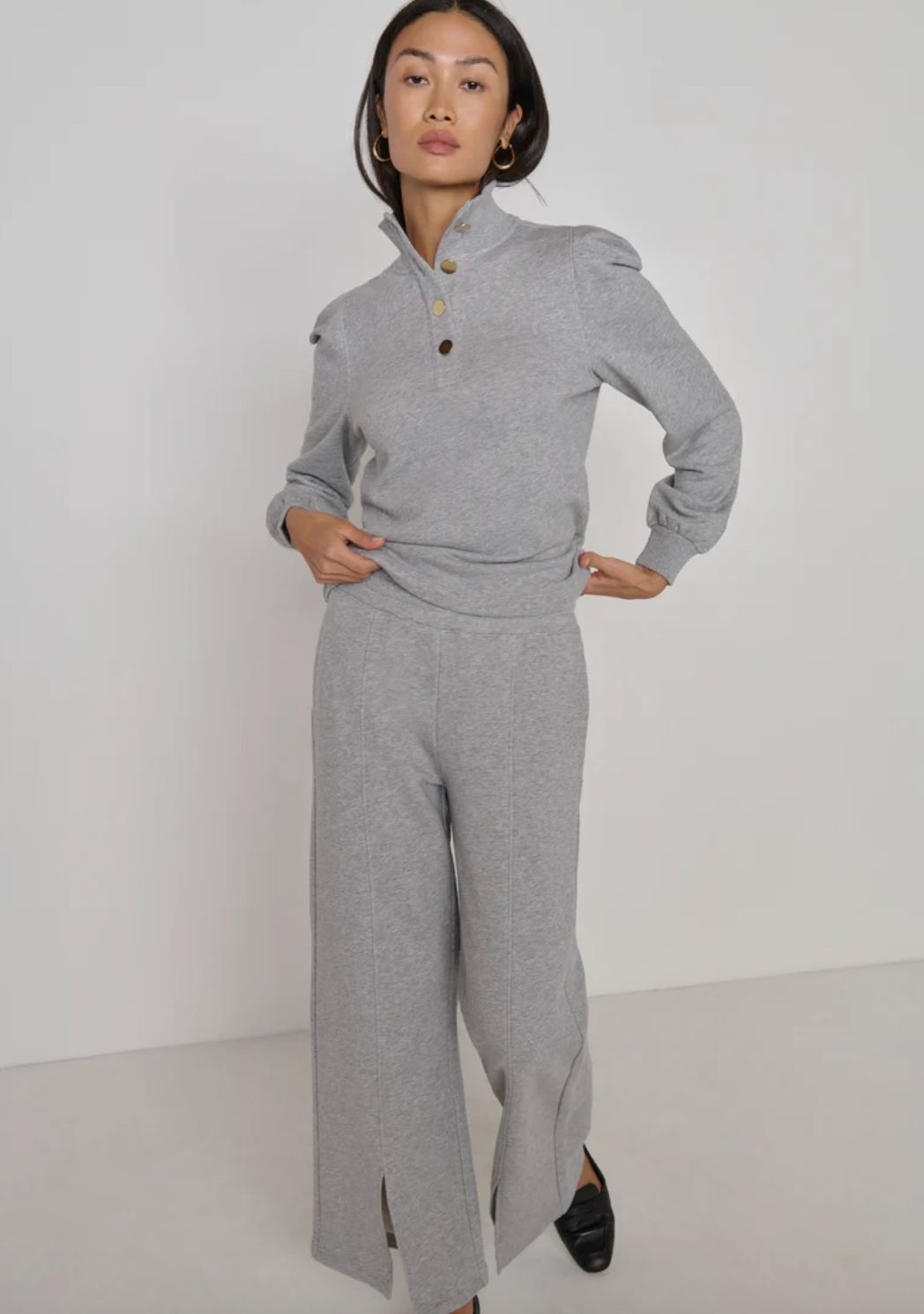 Nation Jessie Sweatshirt Heather Grey