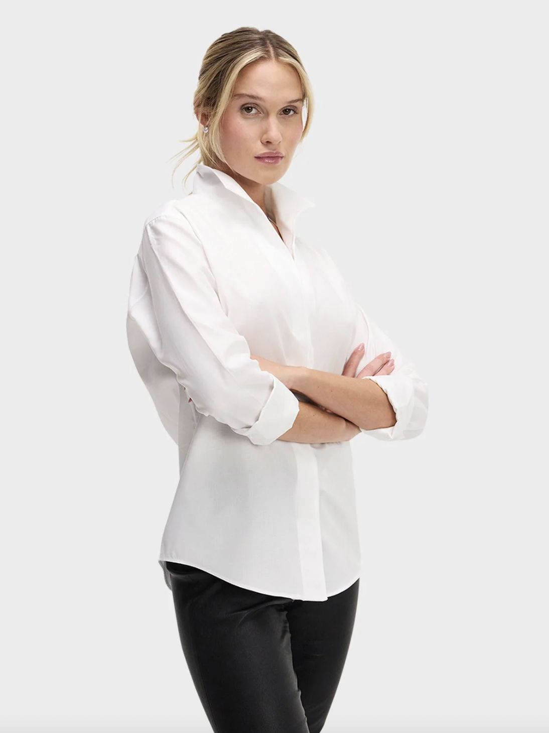 Sarah Alexandra Pique-A-Boo Blouse