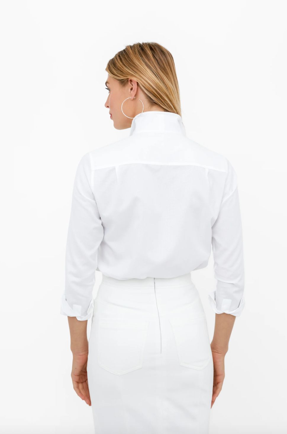 Sarah Alexandra Pique-A-Boo Blouse