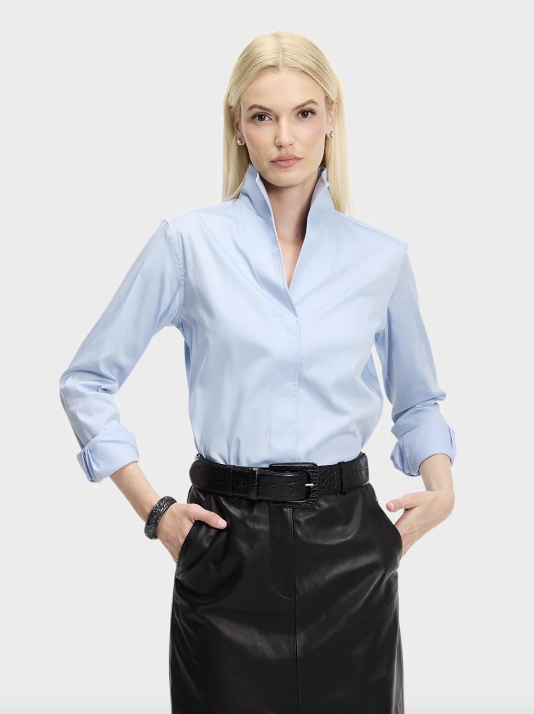Sarah Alexandra Nothing But Blue Skies Blouse