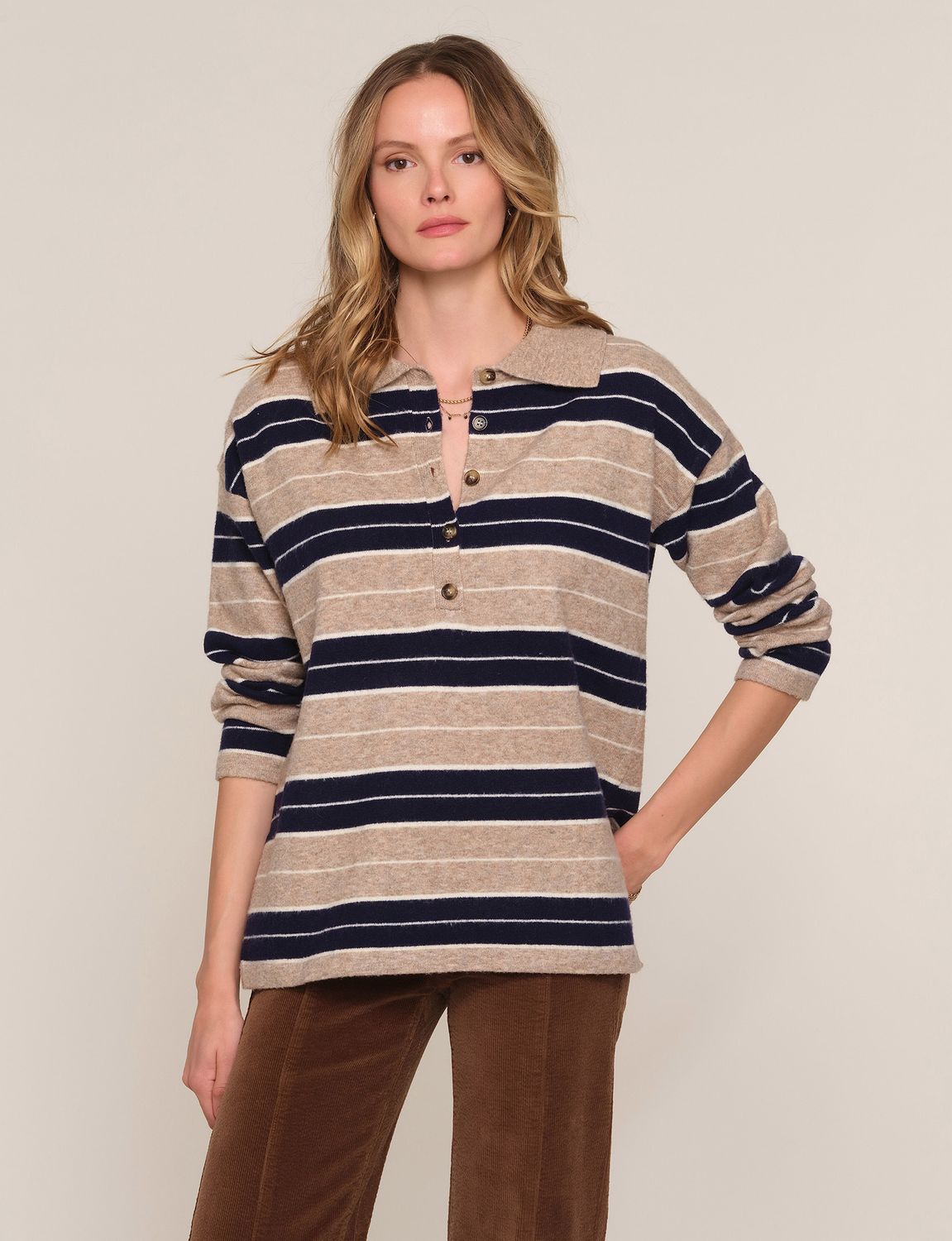 Heartloom Silas Sweater, Color: Wheat, Size: XS