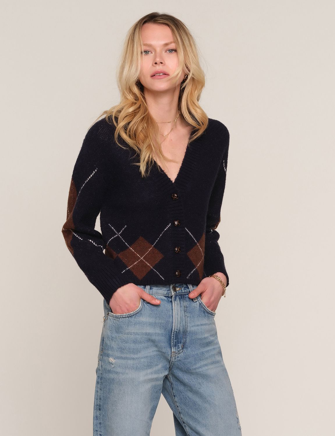 Heartloom Wilson Cardigan, Color: Midnight, Size: XS