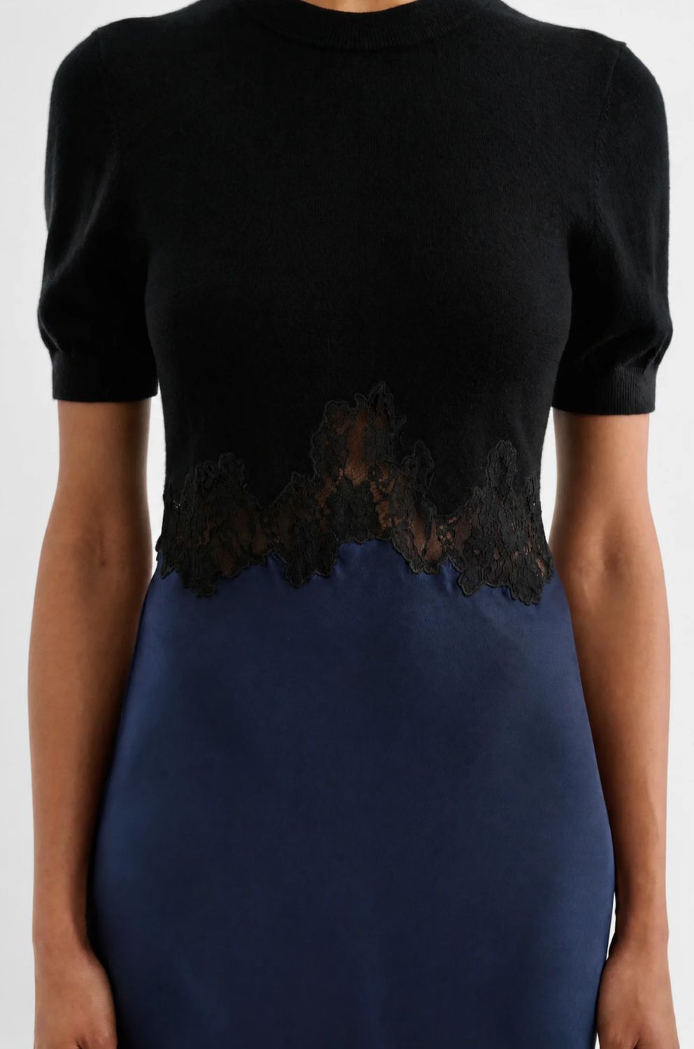 Toccin Kaya Combo Midi Dress