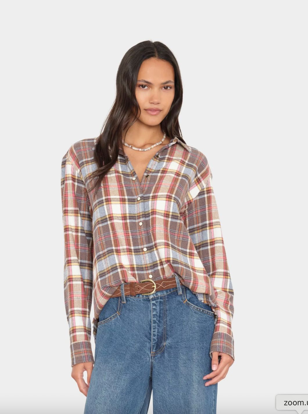 Xirena Beau in Canyon Brown Plaid