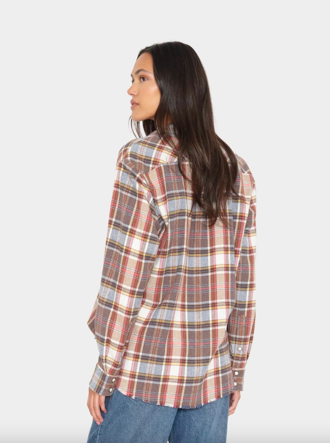 Xirena Beau in Canyon Brown Plaid