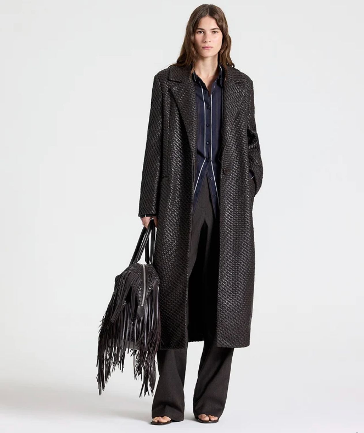 TWP Howard Bag With Fringe