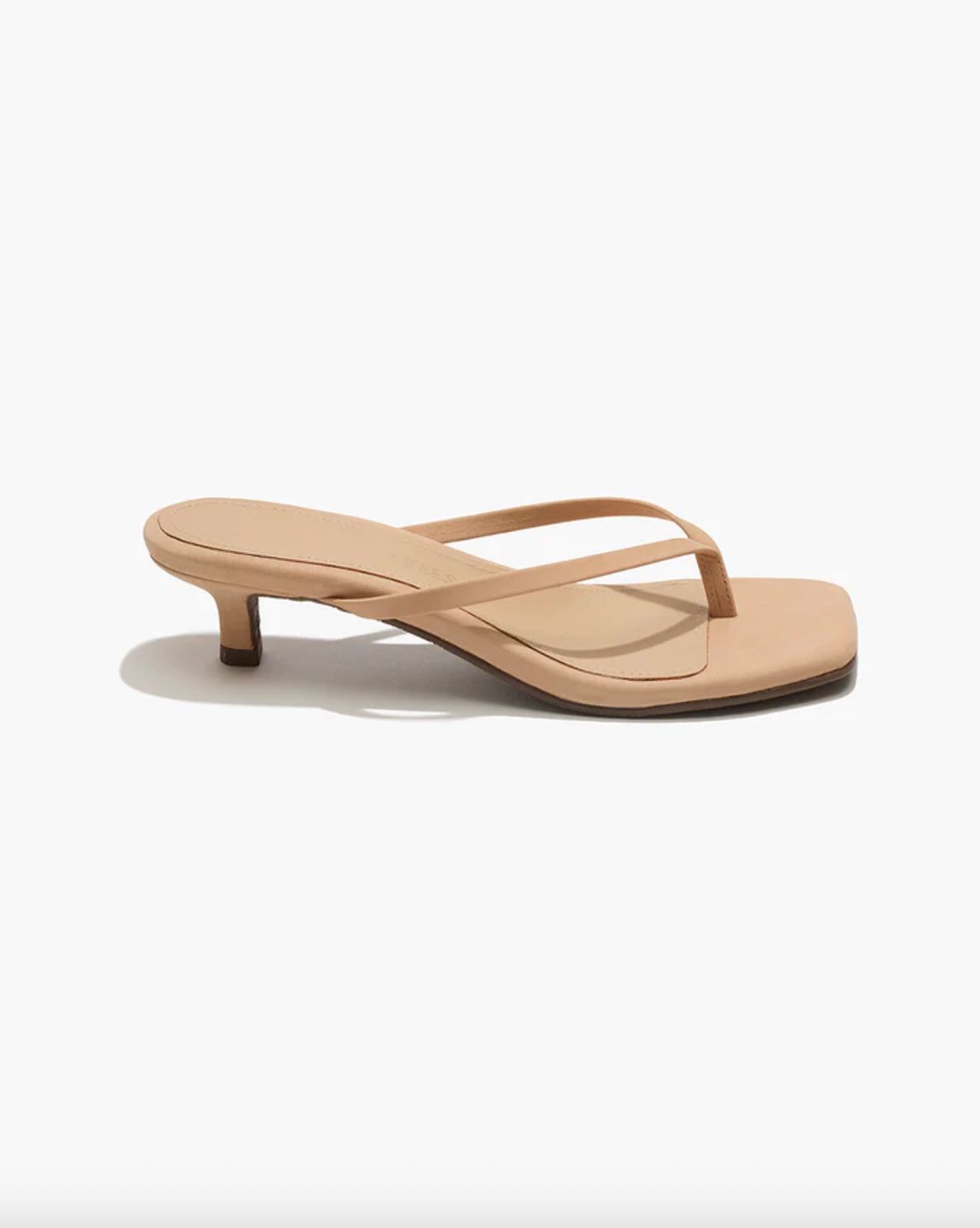TKEES Square Toe Julia Suede Sandal