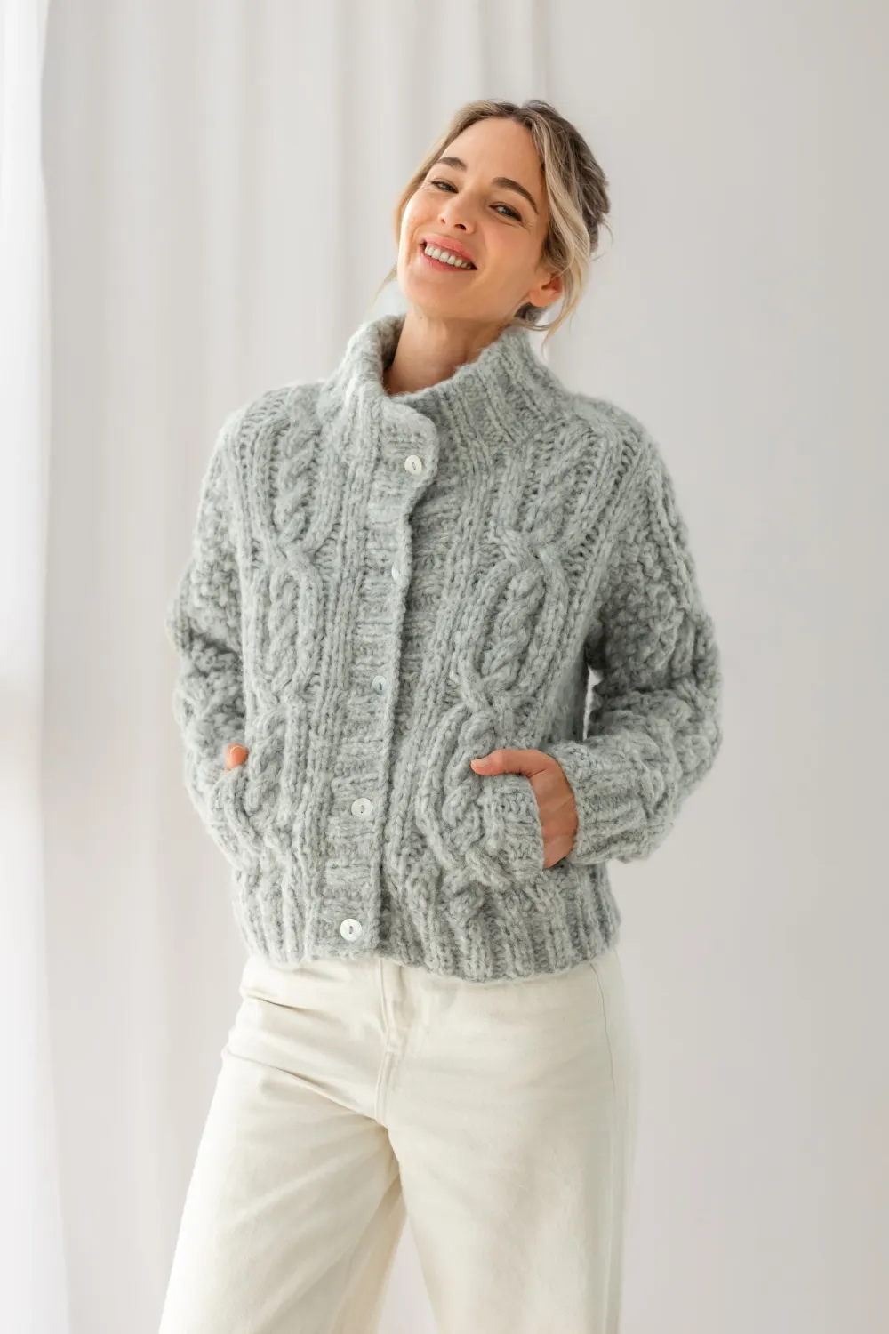 Michele &amp; Hoven Laja, Color: Light Grey, Size: O/S