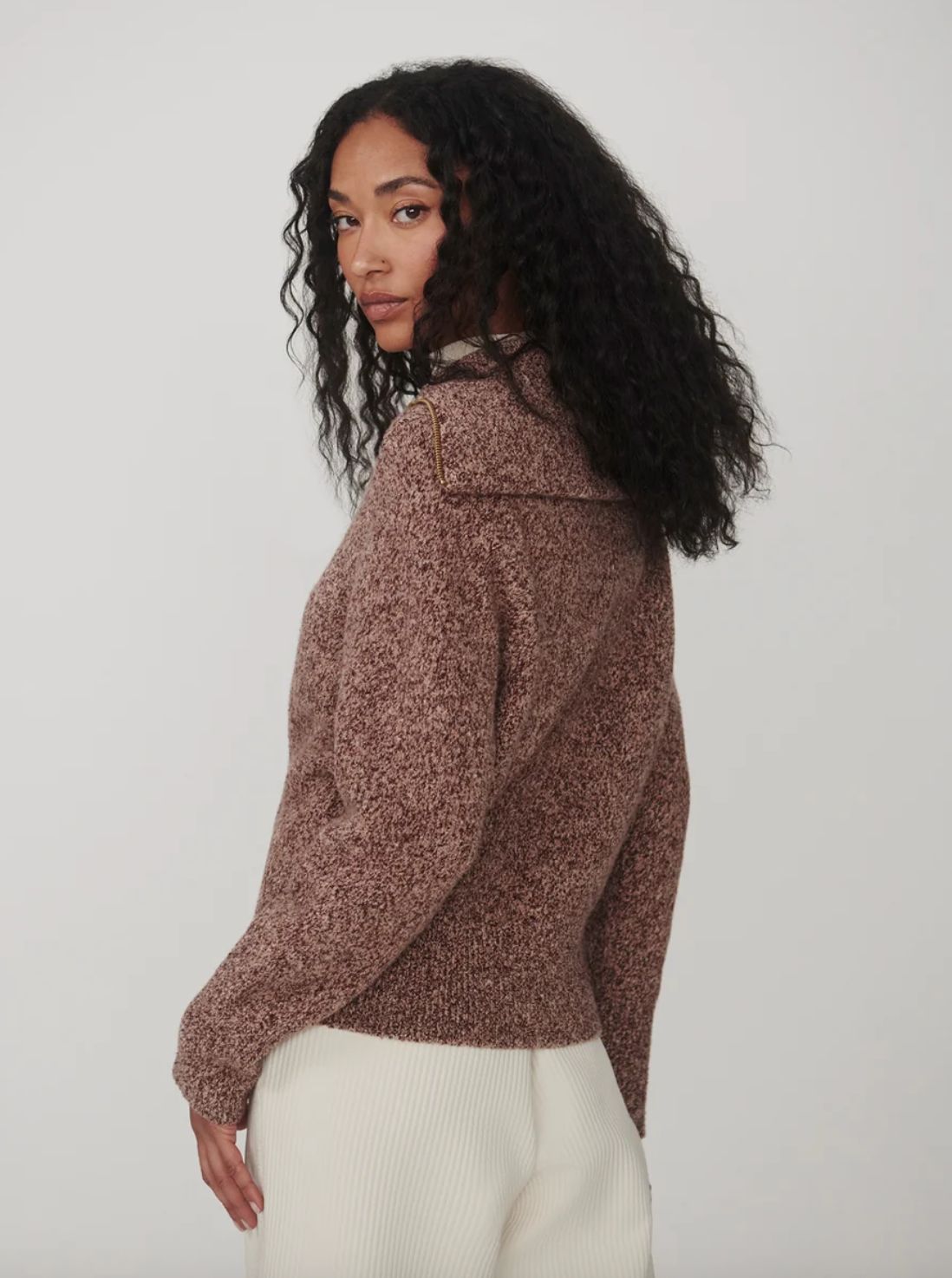 Varley Sherida Half Zip Sweater