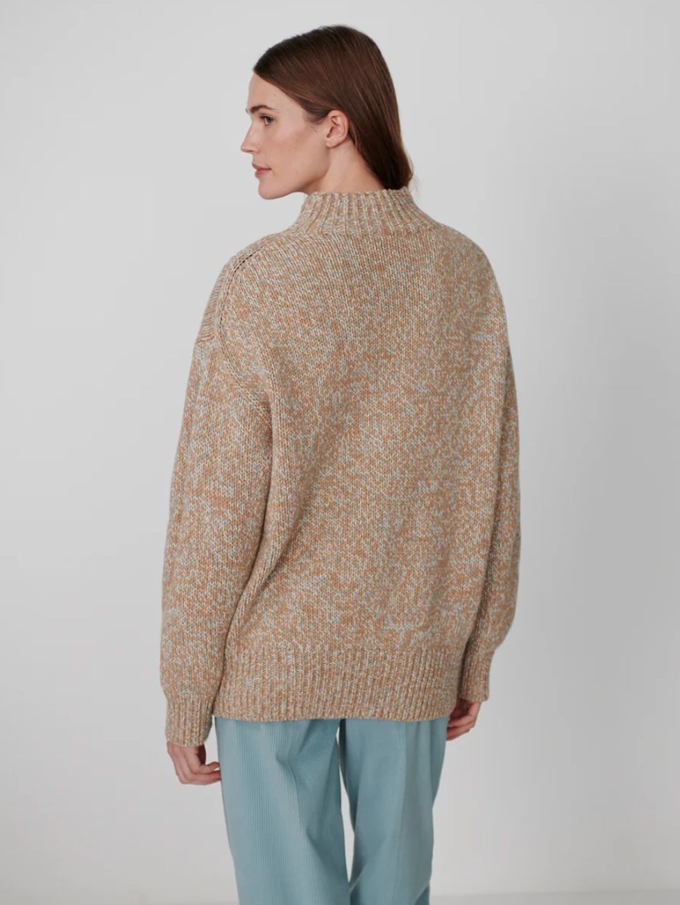 Varley Rosalind High Neck Sweater