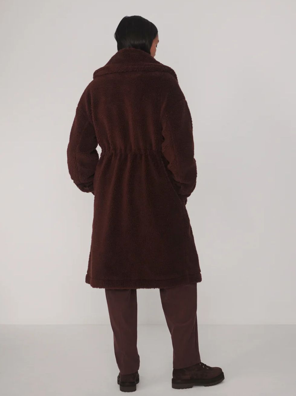 Varley Bennet Long Sherpa Coat