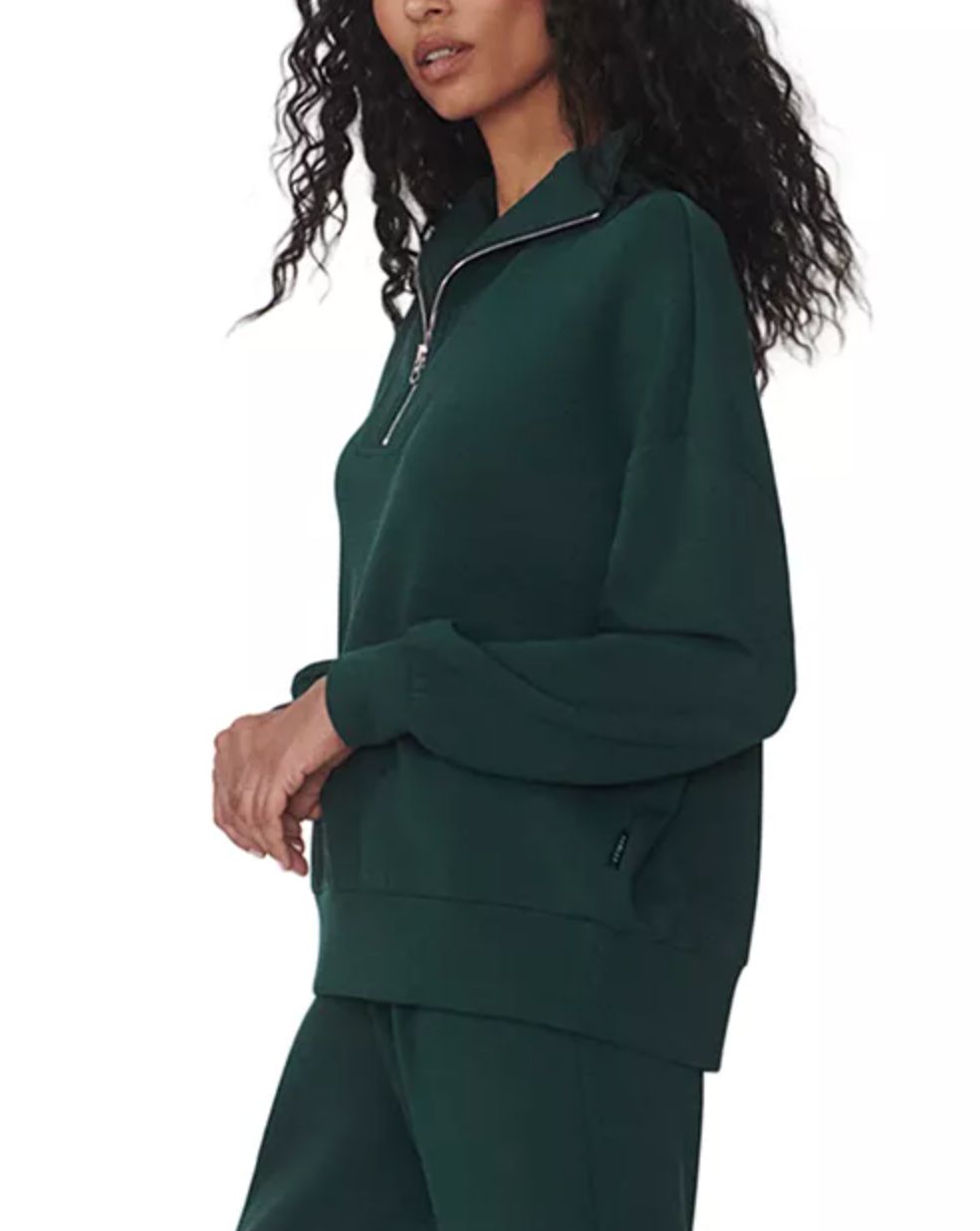 Varley Hawley Half Zip in Ponderosa Pine