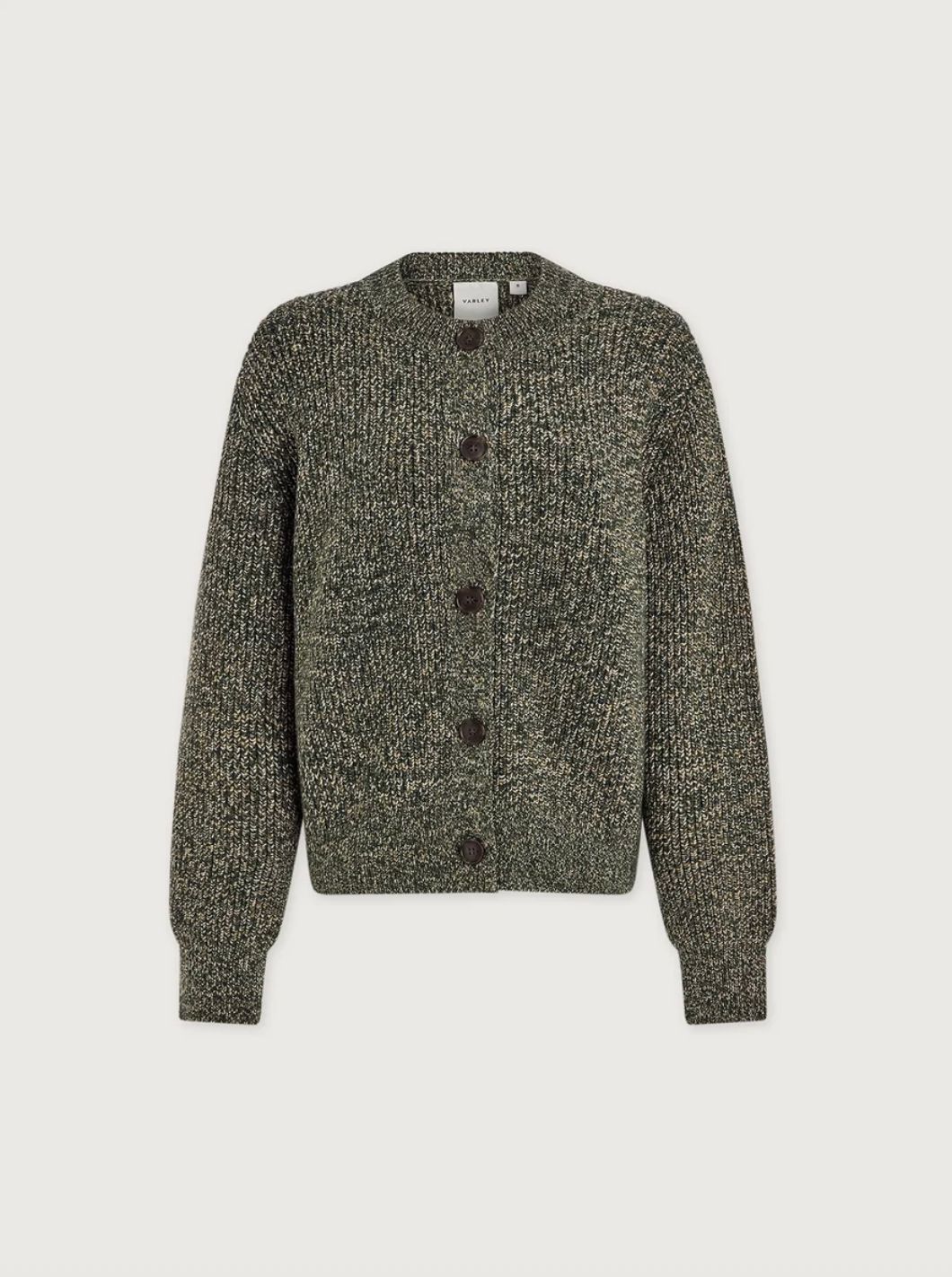 Varley Patricia Knit Cardigan in Ponderosa Pine Fleck