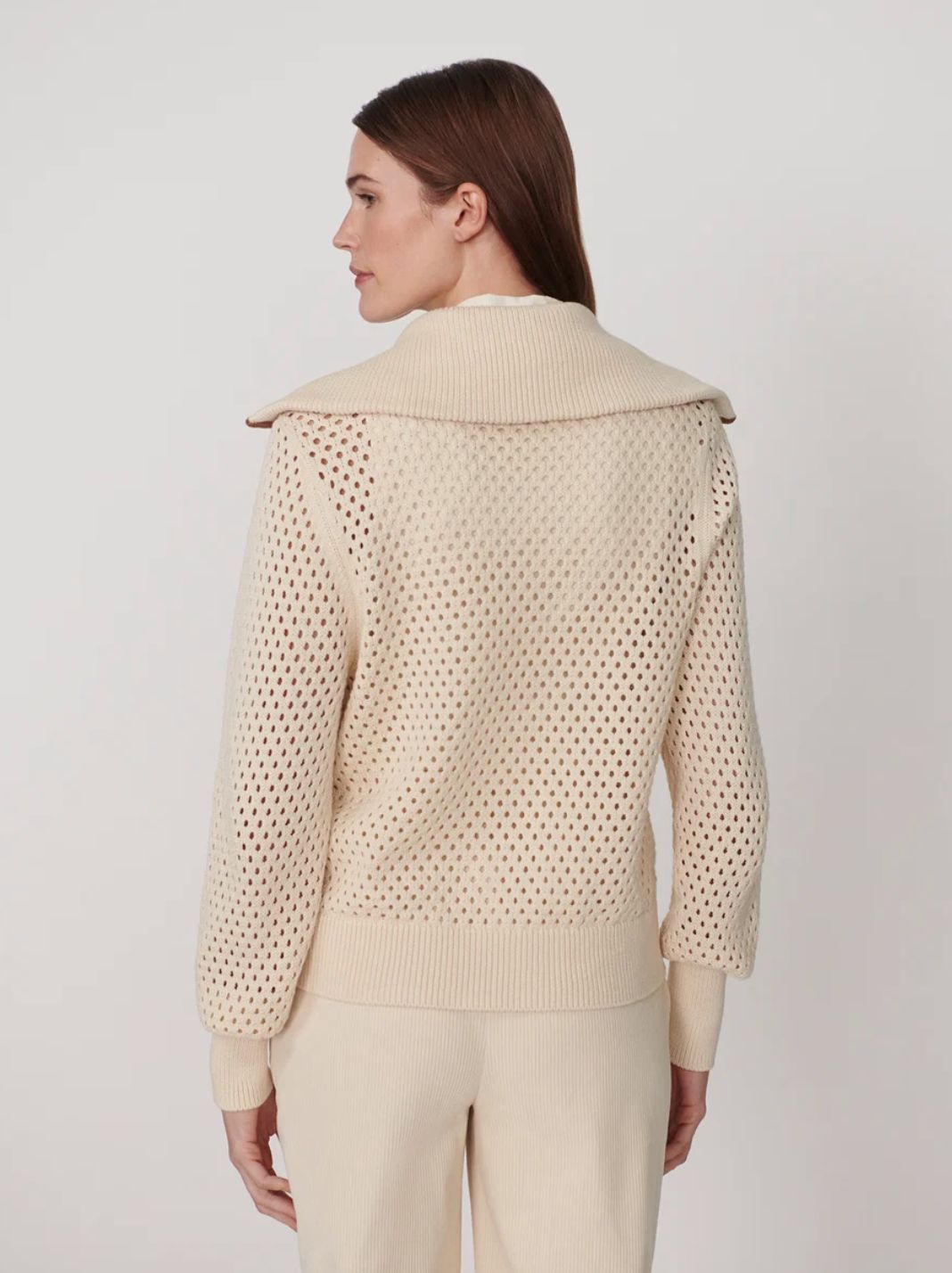 Varley Paula Zip Through Knit Jacket