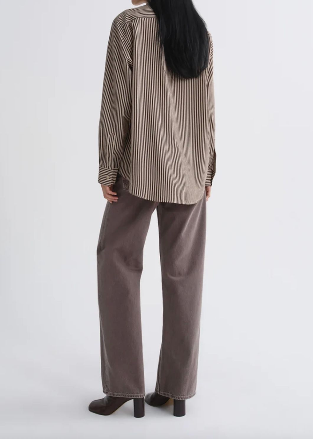 AGolde Aris Trace Stripe Shirt