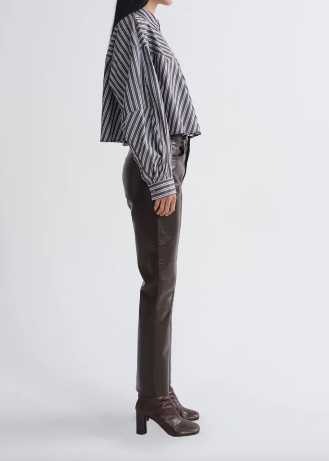 AGolde Agnes Meyer Stripe Shirt