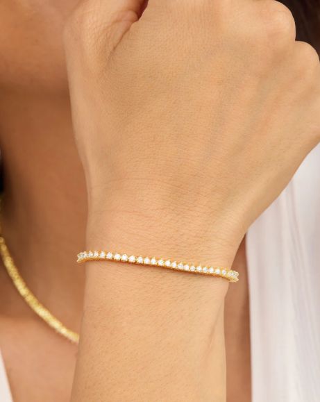 Melinda Maria Baby Not Your Basic Tennis Bracelet