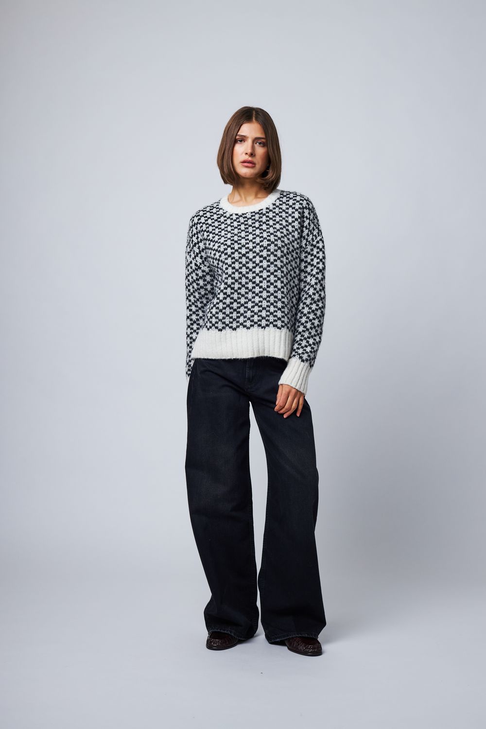 Line Luella Sweater, Color: Winter Honeycomb, Size: XS
