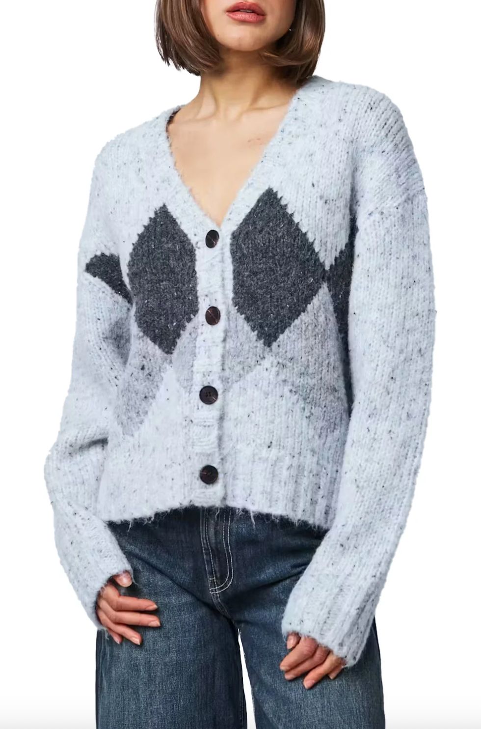 Line Etta Argyle Cardigan